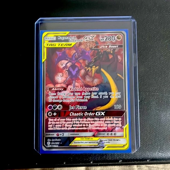 Other | Naganadel And Guzzlers Tag Team Pokmon Card | Poshmark